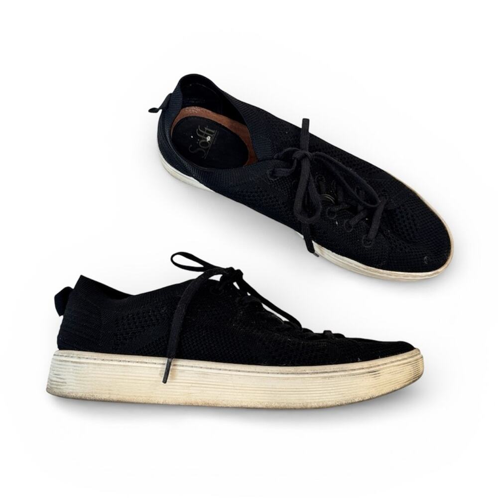 Sofft Black Somers Knit Comfort Sneakers Womens 10 Breathable Tennis Shoes Flats